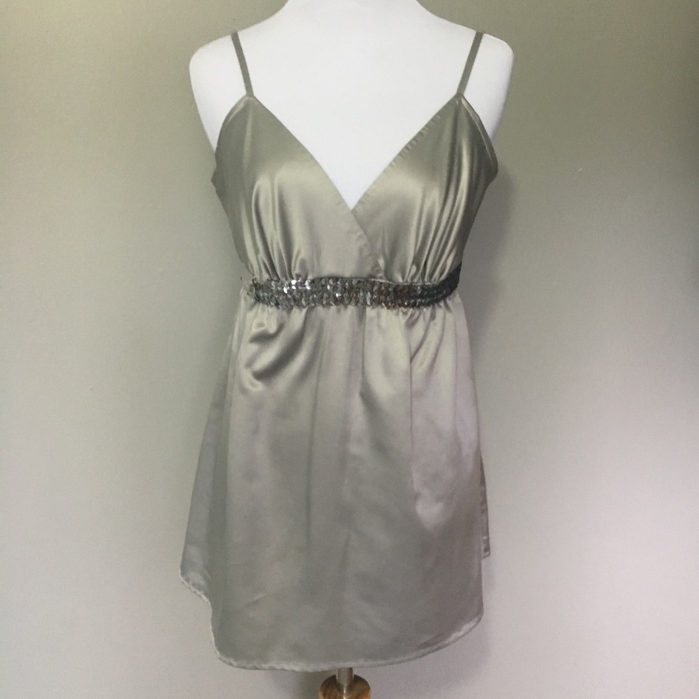 Express Satin Sequined Cami